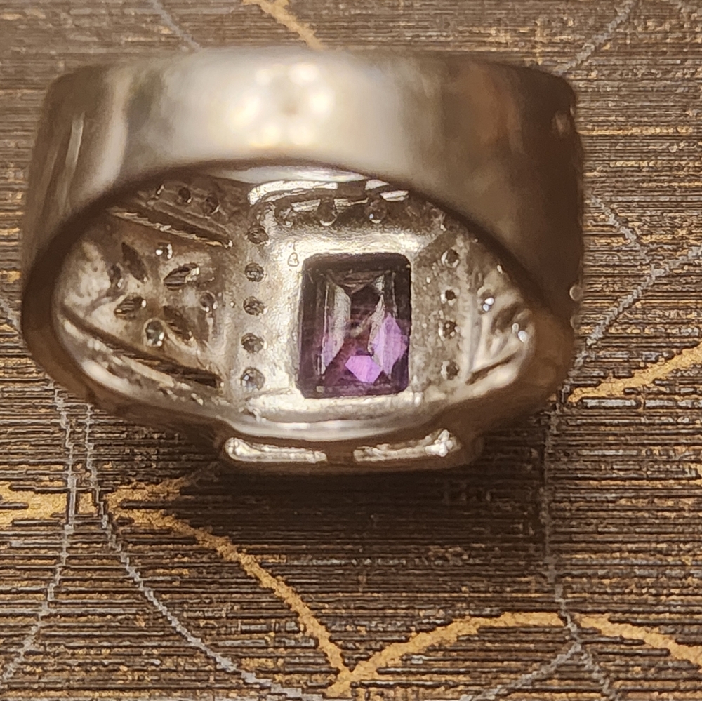 NIB AMETHYST RING - Picture 6 of 6
